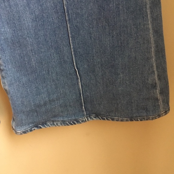 FRAME Denim Le Palazzo Wide Leg Front Seam Jeans Bad Company - Picture 3 of 13